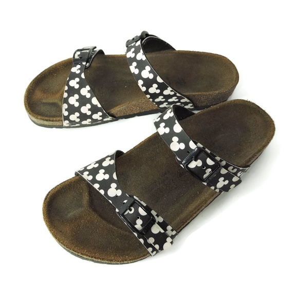 womens mickey mouse birkenstock sandals